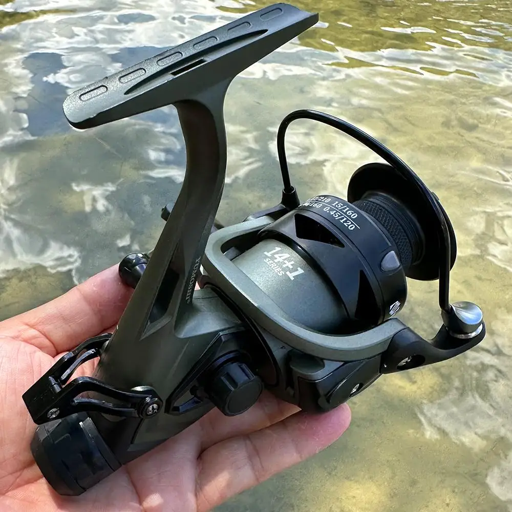 Spinnrolle mit zwei Bremsen, l – Trolling Reel Bewertung und Preis
