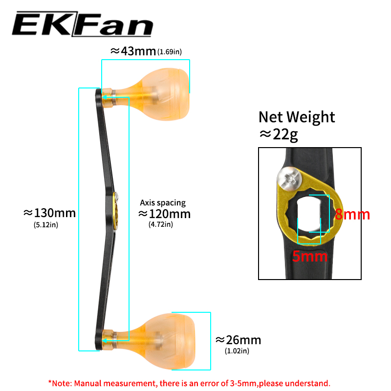 EKFan 130MM Ultraleichte Legie – Spincast Reel Bewertung und Preis