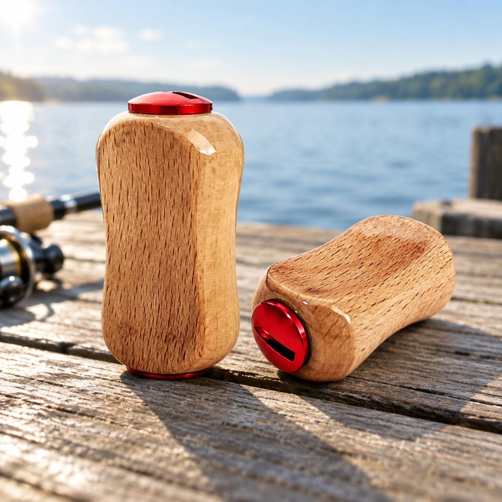 Leichte Rosenholz-Rollenknöpfe – Baitcasting Reel Bewertung und Preis